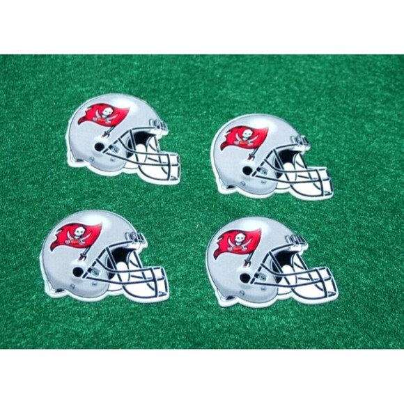 Pittsburgh Pirates Die Cut Helmet Hard Flat Plastic 1.5 Inch Football NFL Logo - Picture 1 of 3